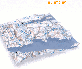 3d view of Ayía Triás