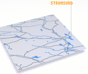 3d view of Strömsund