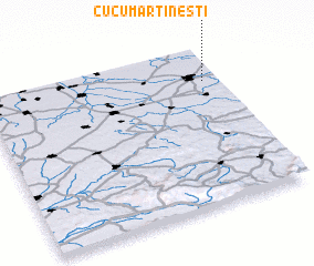 3d view of Cucu-Mărtineşti