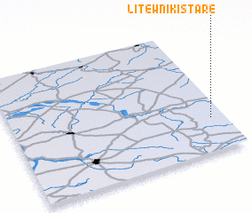 3d view of Litewniki Stare