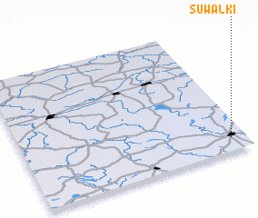 3d view of Suwałki