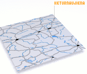 3d view of Keturnaujiena