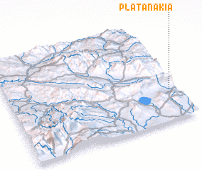 3d view of Platanákia