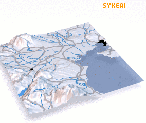 3d view of Sykéai