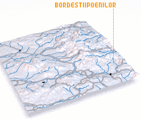 3d view of Bordeştii-Poenilor