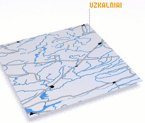 3d view of Užkalniai