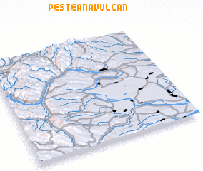 3d view of Peşteana Vulcan