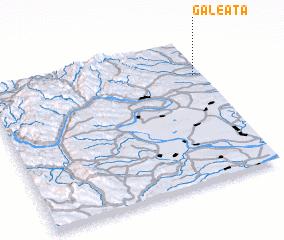 3d view of Găleata