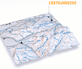 3d view of Certeju de Sus