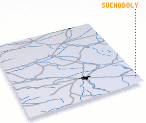 3d view of Suchodoły