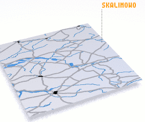 3d view of Skalimowo