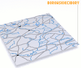 3d view of Borowskie Cibory