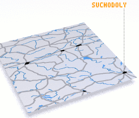 3d view of Suchodoły