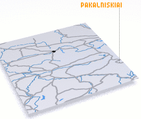 3d view of Pakalniškiai