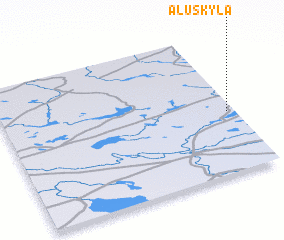 3d view of Aluskylä