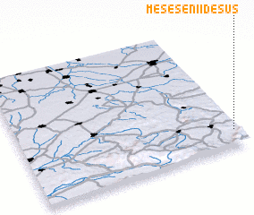 3d view of Meseşenii de Sus