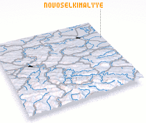 3d view of Novosëlki-Malyye