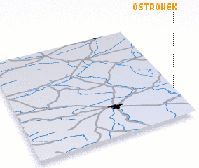 3d view of Ostrówek