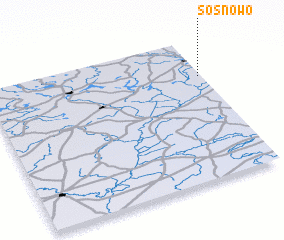 3d view of Sosnowo