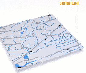 3d view of Šimkaičiai