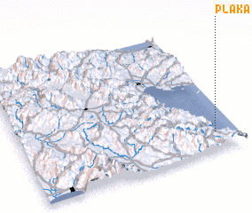 3d view of Pláka