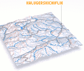 3d view of Kalugerski Chiflik