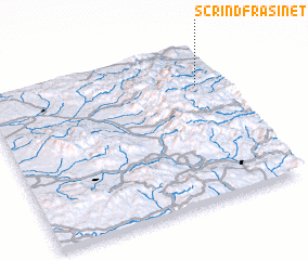 3d view of Scrind-Frăsinet