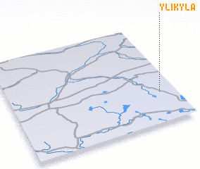 3d view of Ylikylä