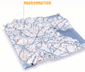 3d view of Mavrommátion