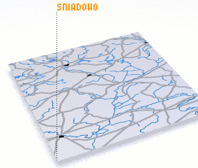 3d view of Śniadowo