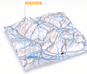 3d view of Kokkiniá