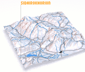 3d view of Sidhirokhórion