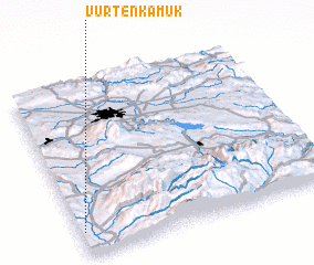 3d view of Vŭrten Kamŭk