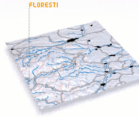 3d view of Floreşti