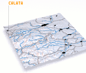 3d view of Călata