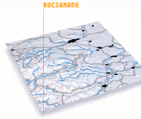 3d view of Bocşa Mare