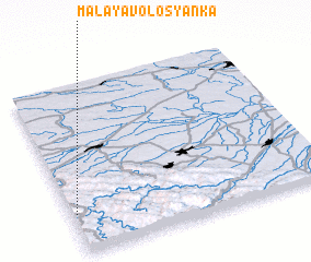 3d view of Malaya Volosyanka