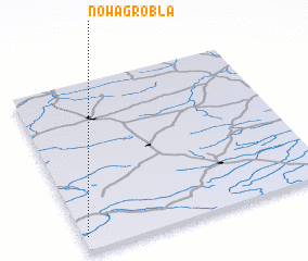 3d view of Nowa Grobla