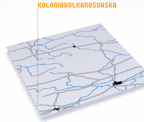 3d view of Kolonia Wólka Nosowska