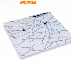 3d view of Auksučiai