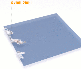 3d view of Ayía Kiriakí