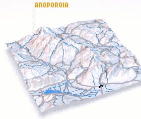 3d view of Áno Poróïa