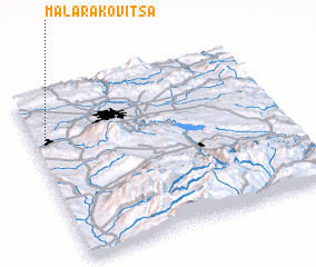 3d view of Mala Rakovitsa