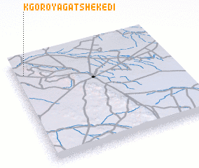 3d view of Kgoroya Ga-Tshekedi