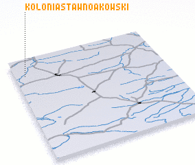 3d view of Kolonia Staw Noakowski