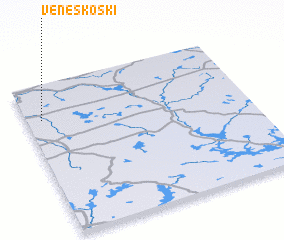 3d view of Veneskoski