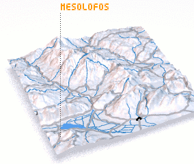 3d view of Mesólofos