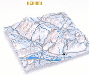 3d view of Kerkíni