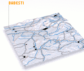 3d view of Băbeşti