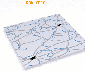 3d view of Podleńce